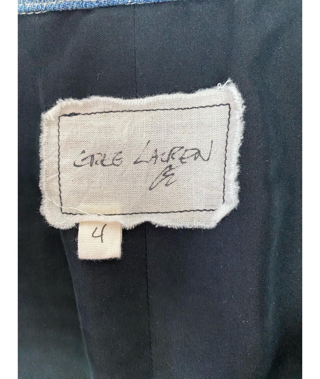 RALPH LAUREN Темно-синий шерстяной пиджак, фото 5