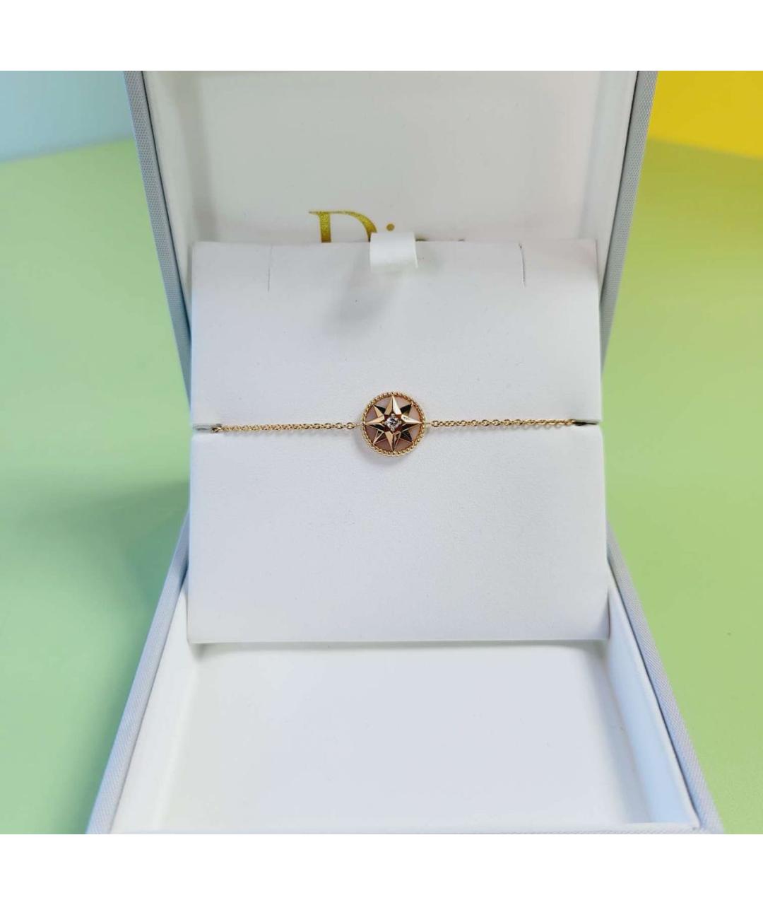 CHRISTIAN DIOR Розовый браслет из розового золота, фото 2