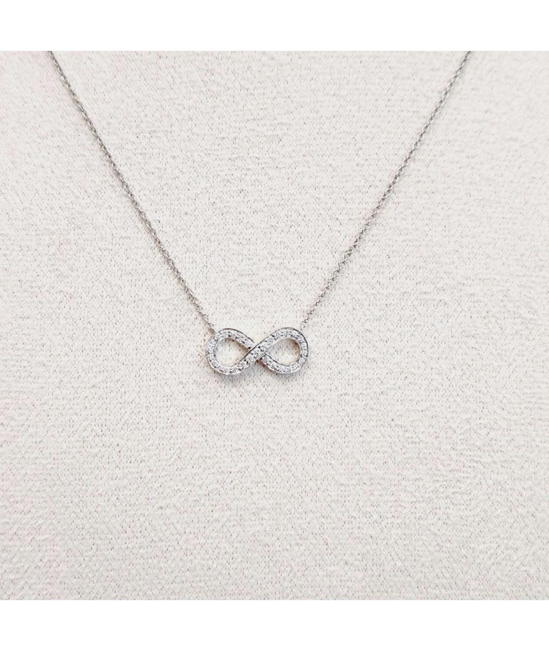 TIFFANY&CO Белое платиновое колье, фото 2