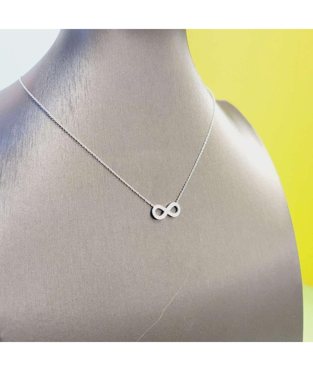 TIFFANY&CO Белое платиновое колье, фото 4