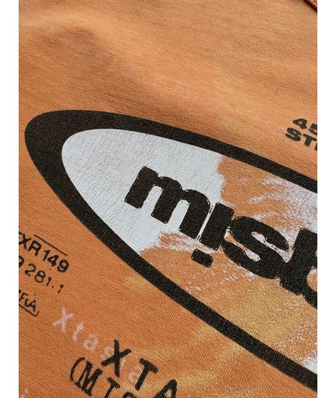 MISBHV Оранжевая хлопковая футболка, фото 4