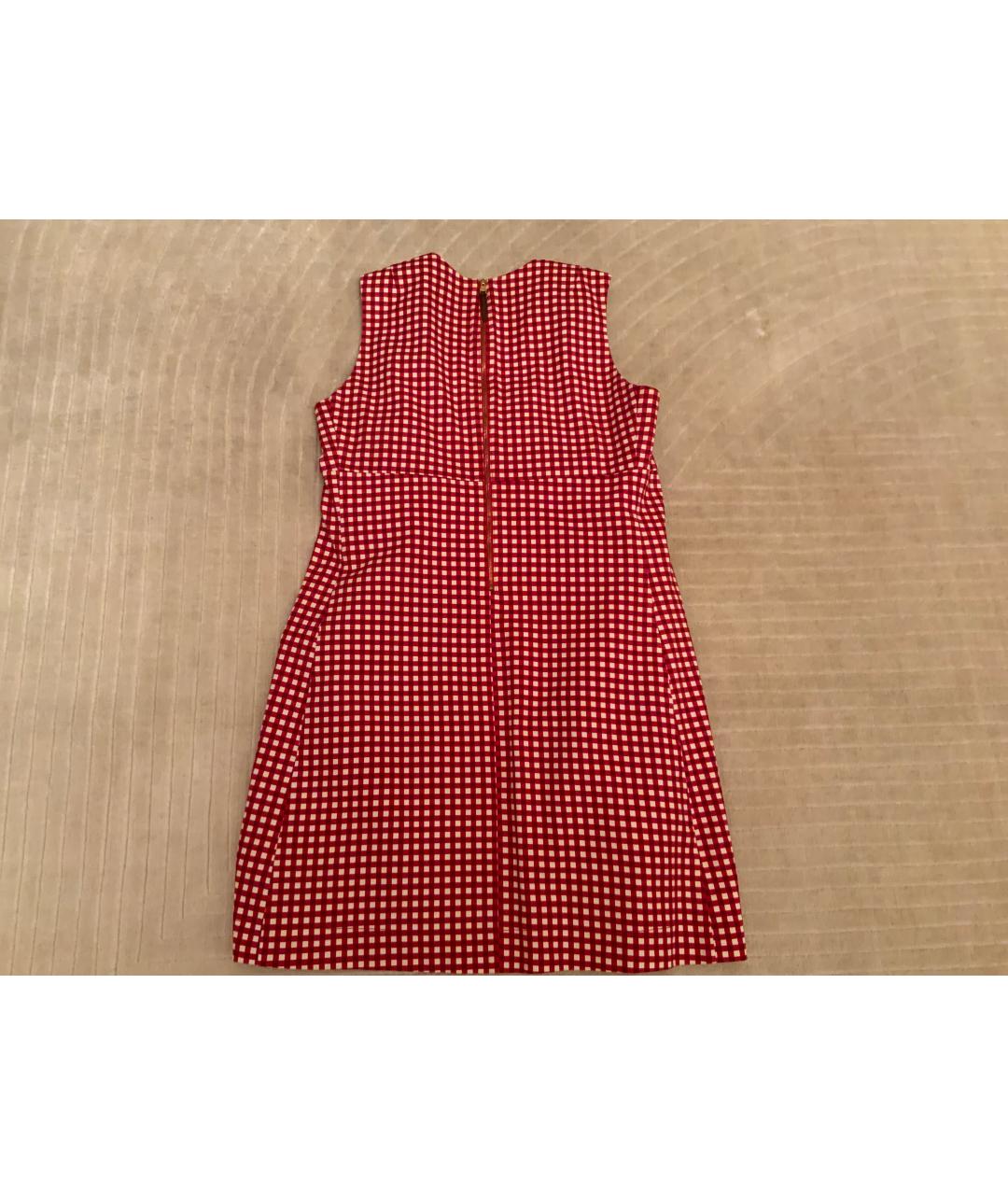 LOUIS VUITTON Красный хлопковый сарафан, фото 3