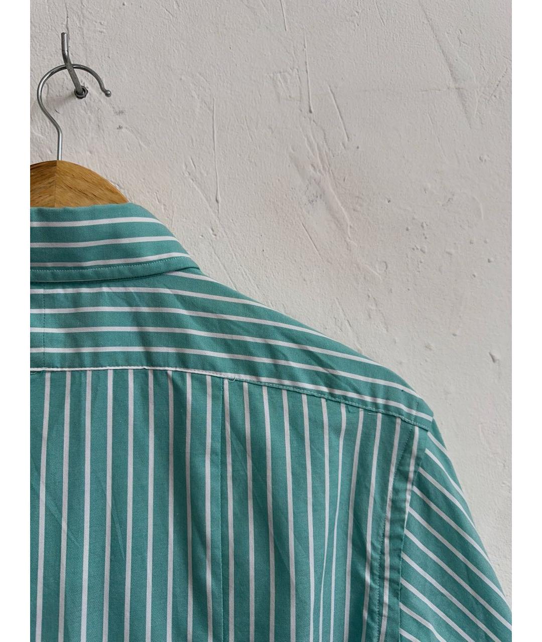 POLO RALPH LAUREN Зеленая хлопковая кэжуал рубашка, фото 8