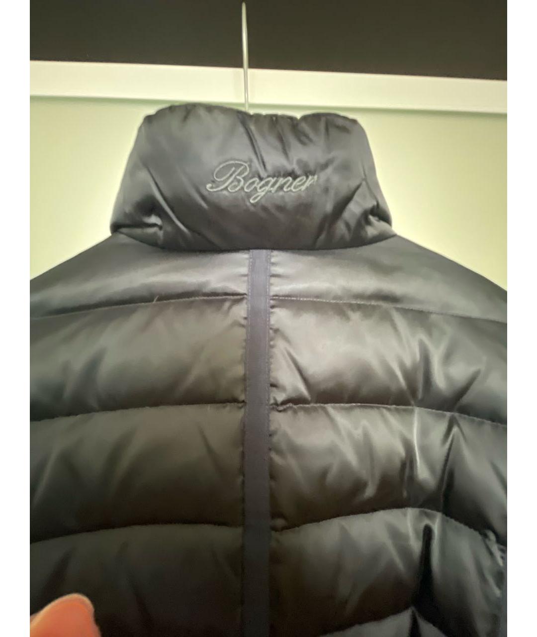 BOGNER Синяя полиэстеровая куртка, фото 3