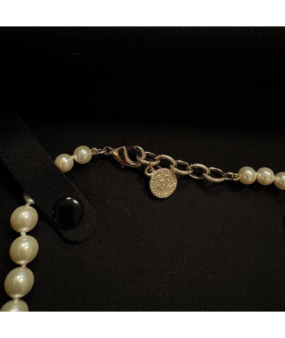 CHANEL Бежевое колье, фото 3