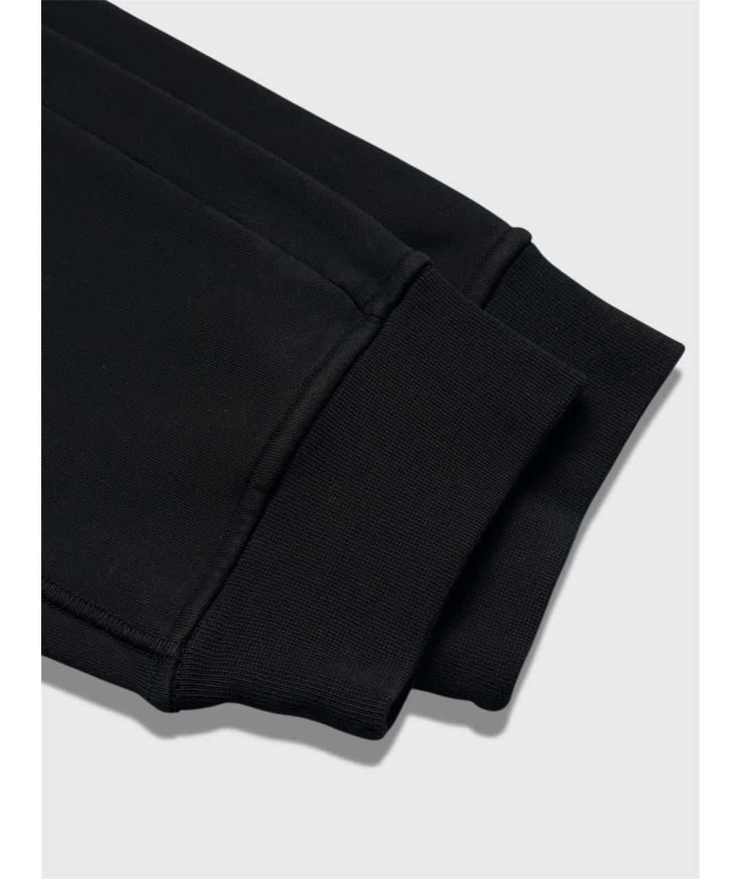 STONE ISLAND Черные хлопковые повседневные брюки, фото 5