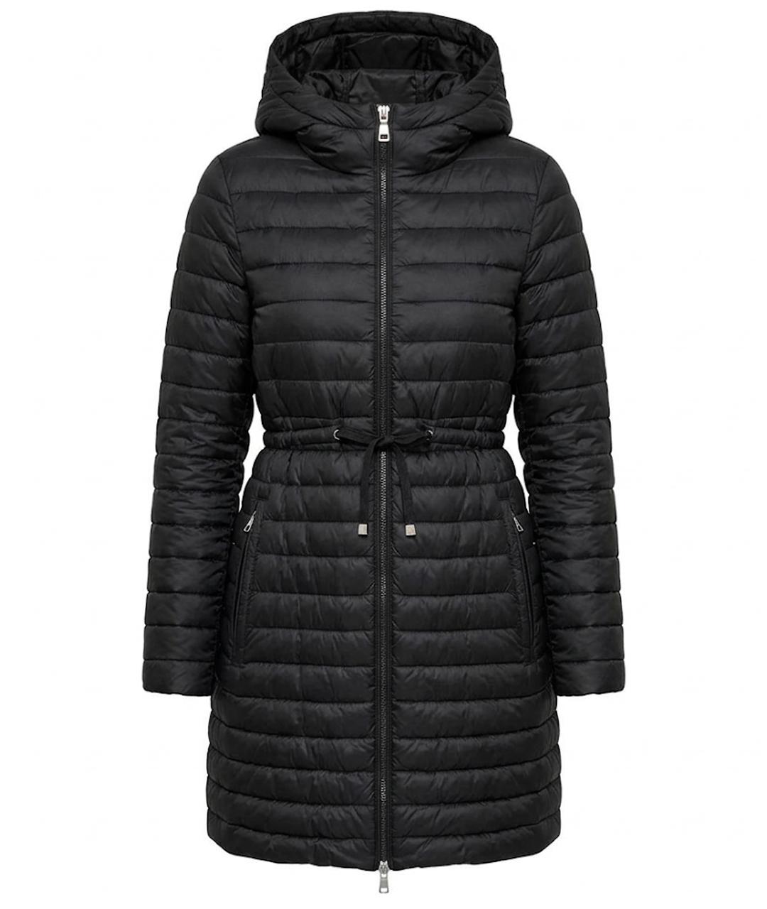 MONCLER Черное пальто, фото 1