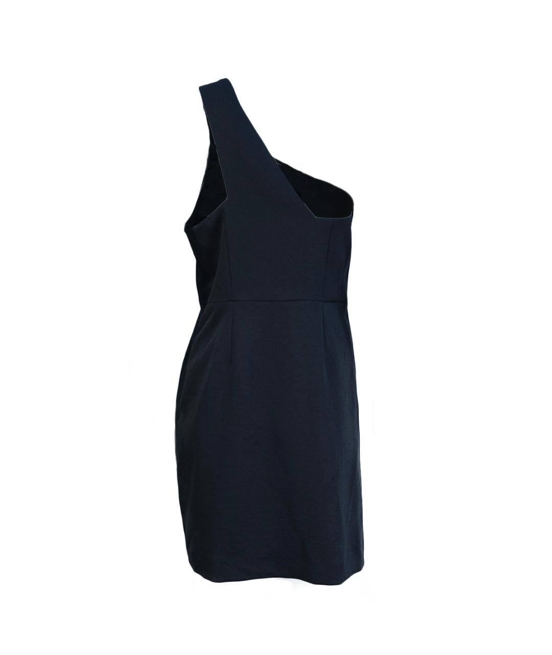 SANDRO Черное полиэстеровое повседневное платье, фото 2