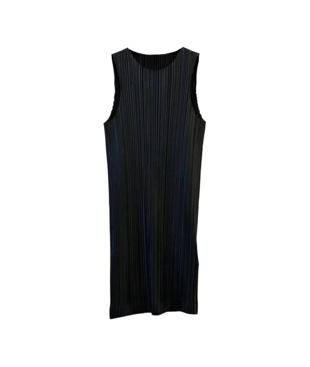 PHOEBE PHILO Черная полиэстеровая майка, фото 3