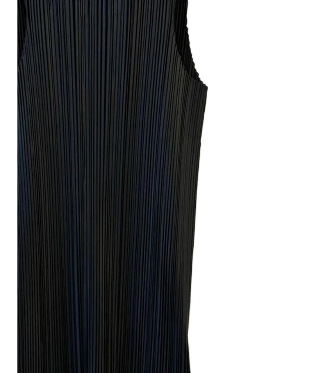 PHOEBE PHILO Черная полиэстеровая майка, фото 2