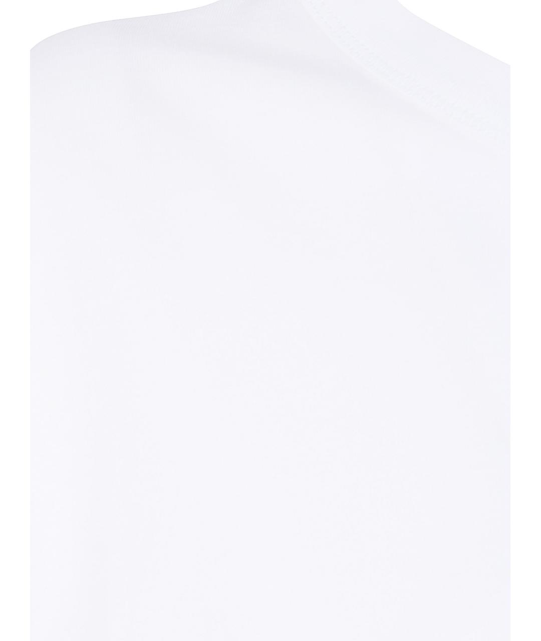 DRIES VAN NOTEN Белая хлопковая футболка, фото 5