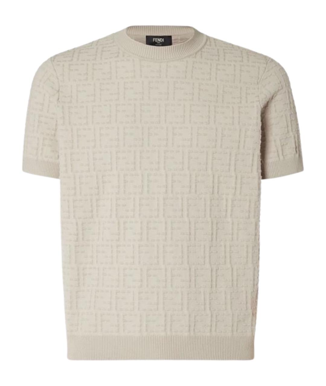 FENDI Серый джемпер / свитер, фото 1