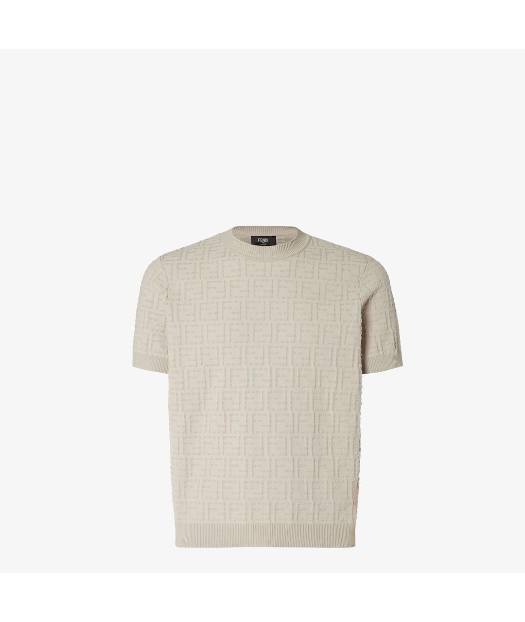 FENDI Серый джемпер / свитер, фото 4