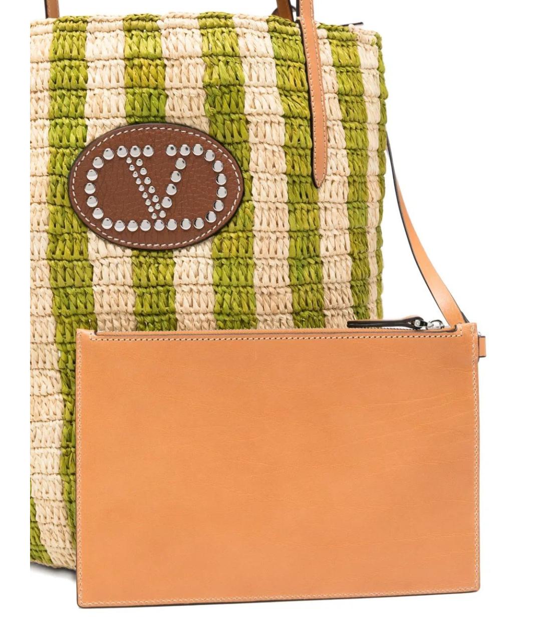 VALENTINO Мульти пелетеная сумка тоут, фото 4