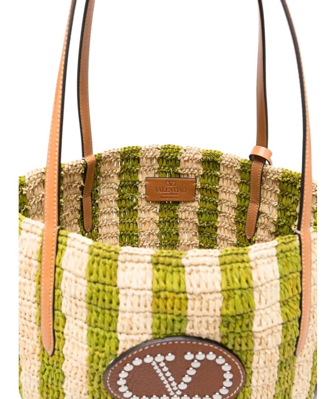 VALENTINO Мульти пелетеная сумка тоут, фото 5