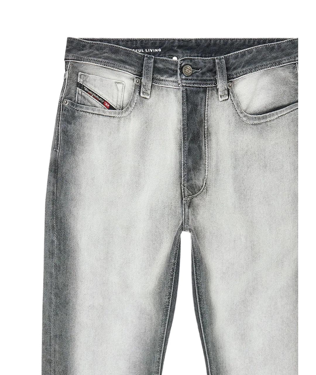 DIESEL Черные хлопковые повседневные брюки, фото 2