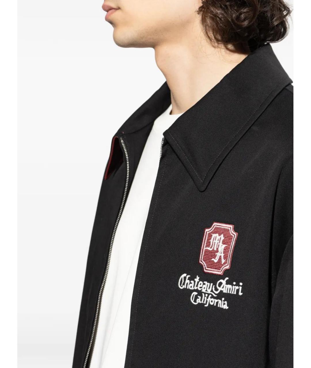 AMIRI Черная хлопковая куртка, фото 5