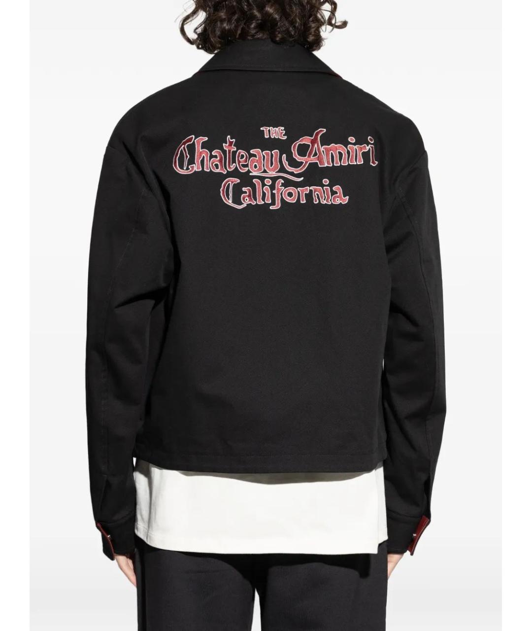 AMIRI Черная хлопковая куртка, фото 4