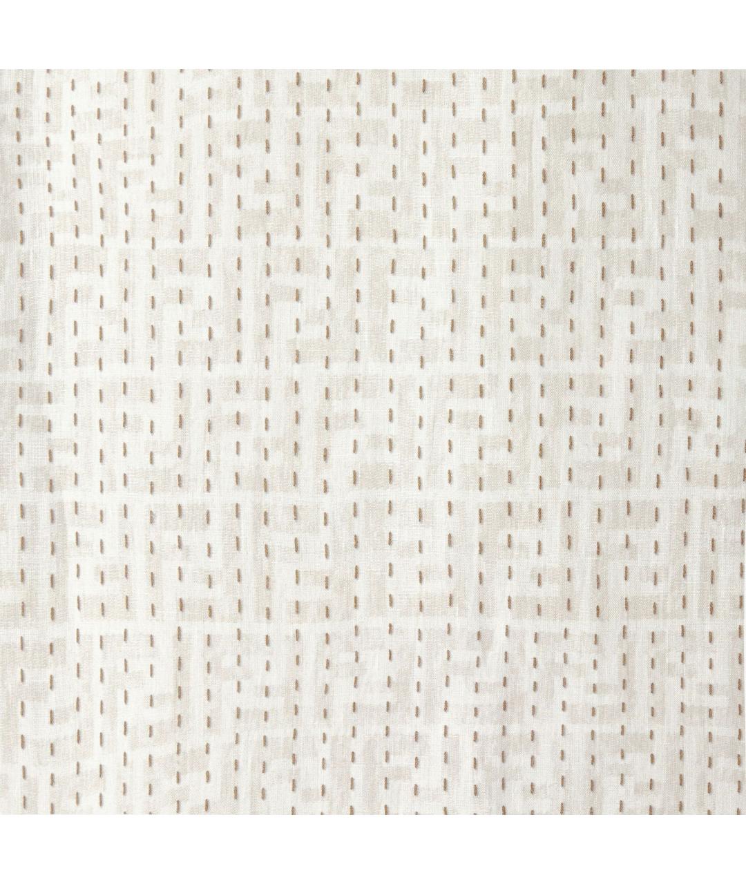 FENDI Бежевая хлопковая кэжуал рубашка, фото 4