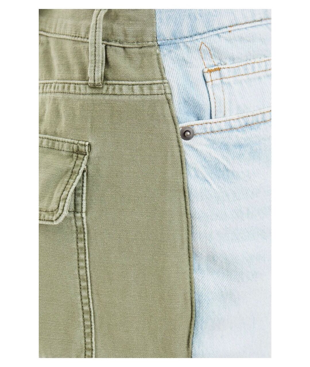 FRAME Голубые хлопковые прямые джинсы, фото 4