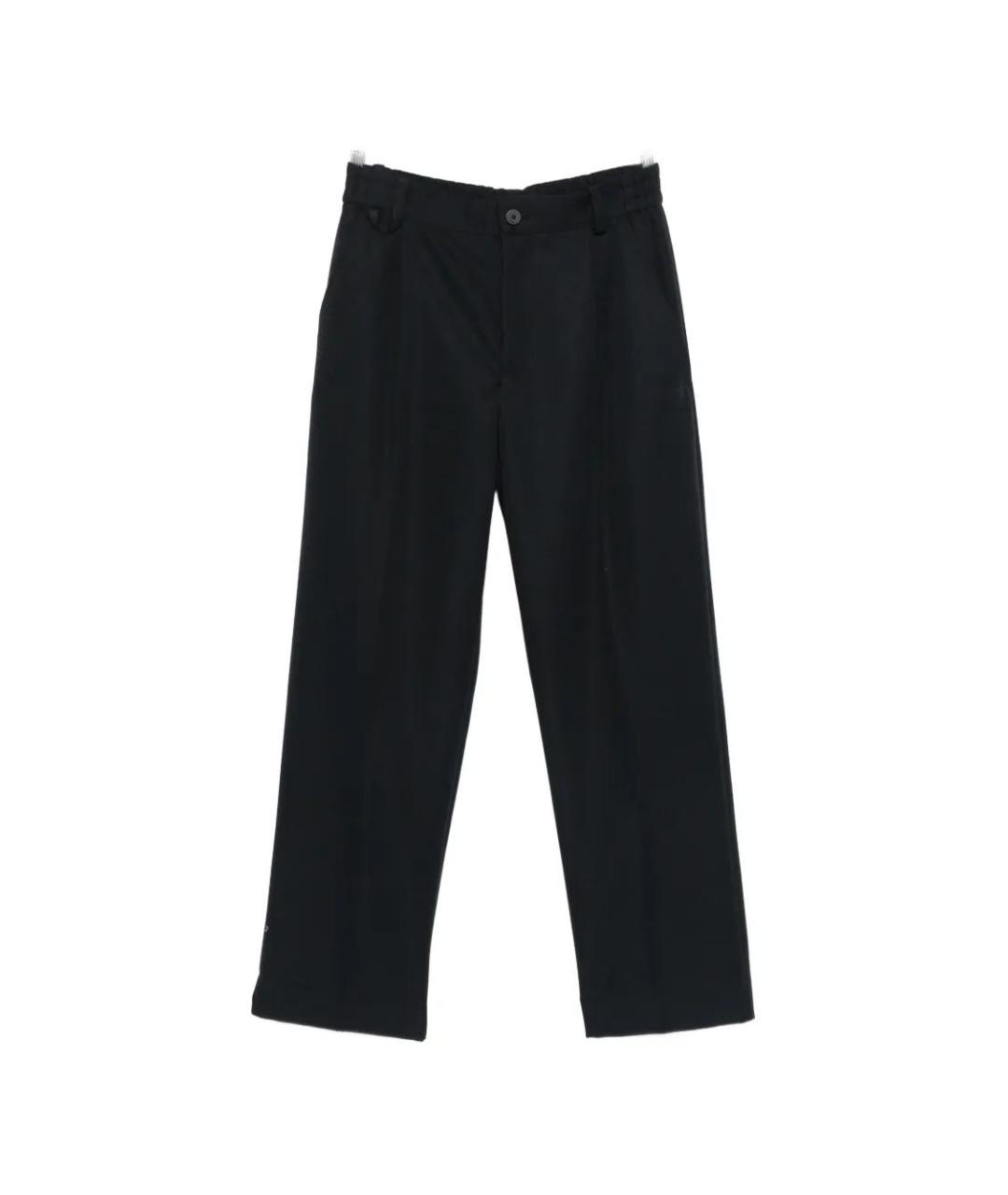 JACQUEMUS Черные хлопковые повседневные брюки, фото 1