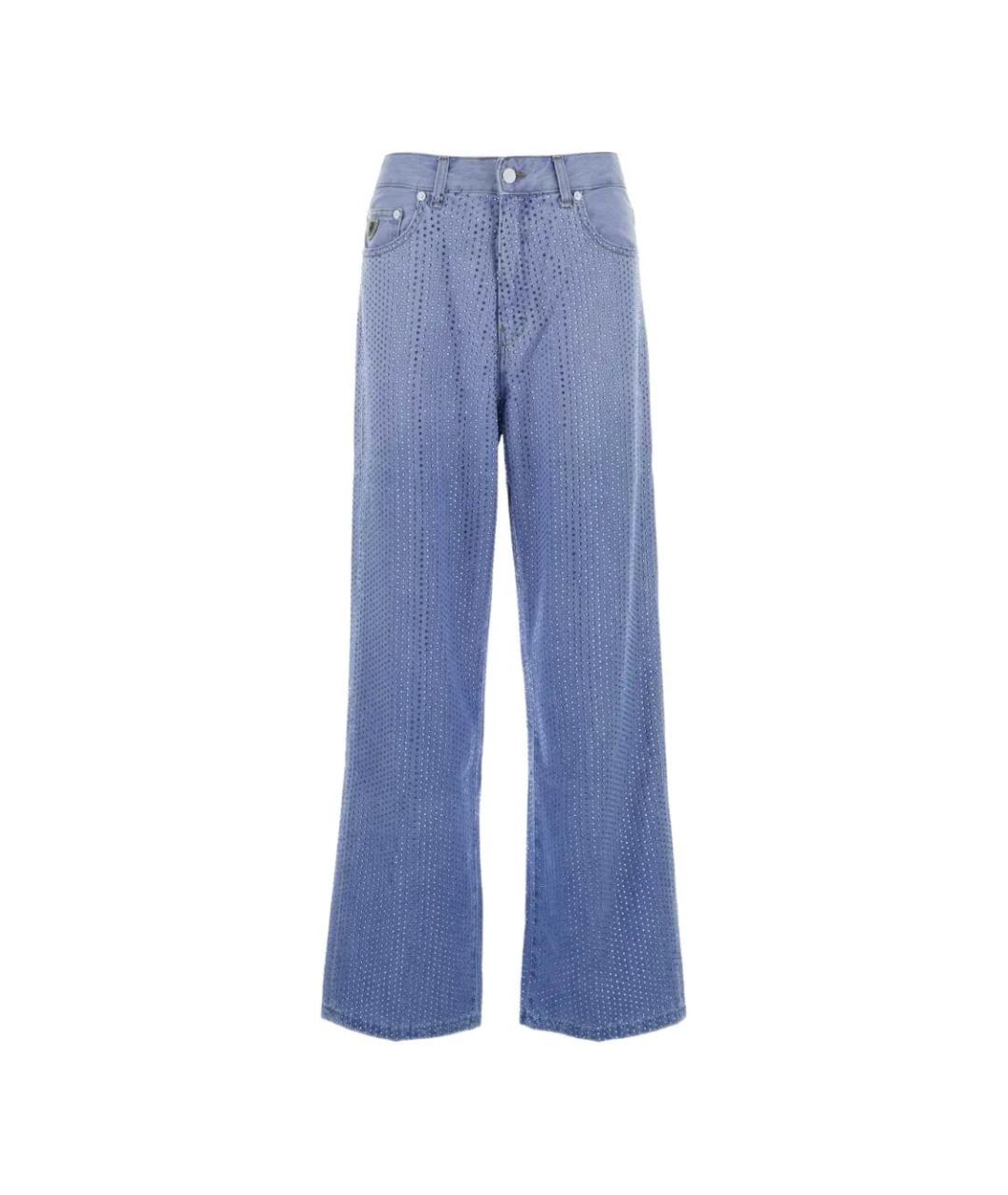 LOIS JEANS Синие хлопковые прямые джинсы, фото 1