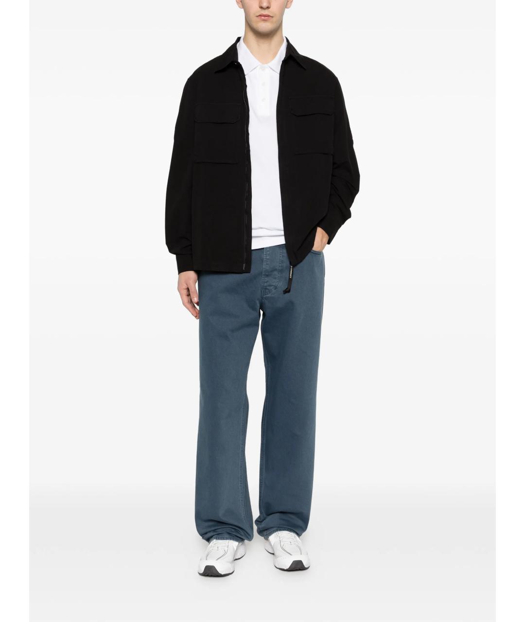 CP COMPANY Черная хлопковая кэжуал рубашка, фото 2