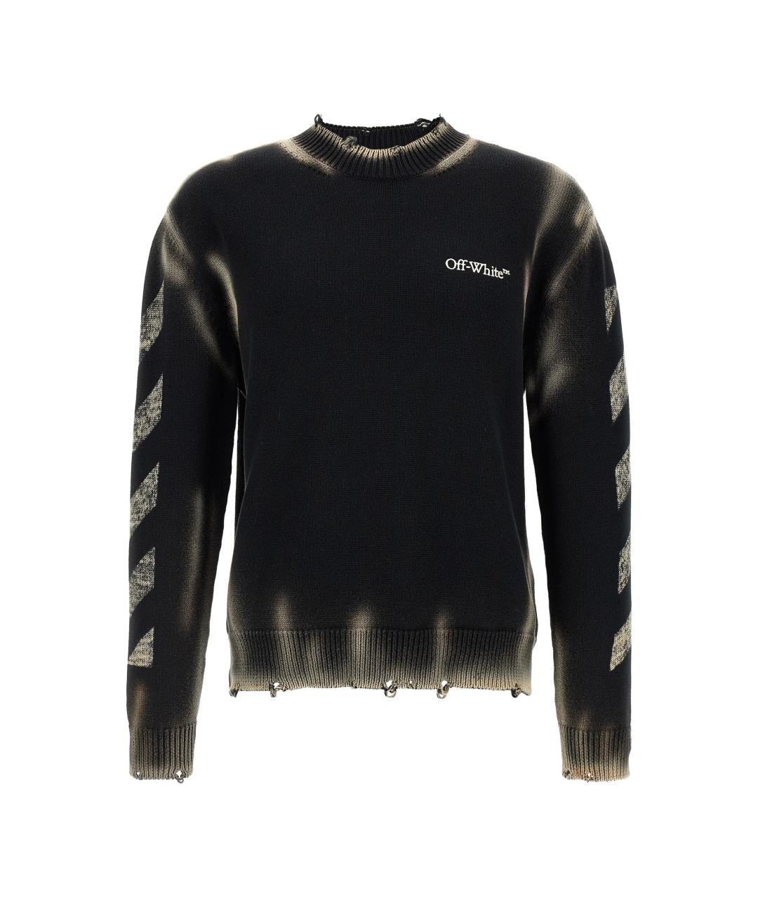 OFF-WHITE Черный джемпер / свитер, фото 1