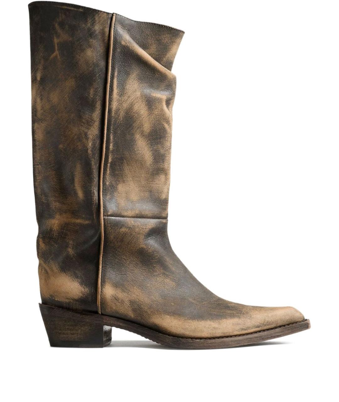 KHAITE Мульти кожаные ботинки, фото 1