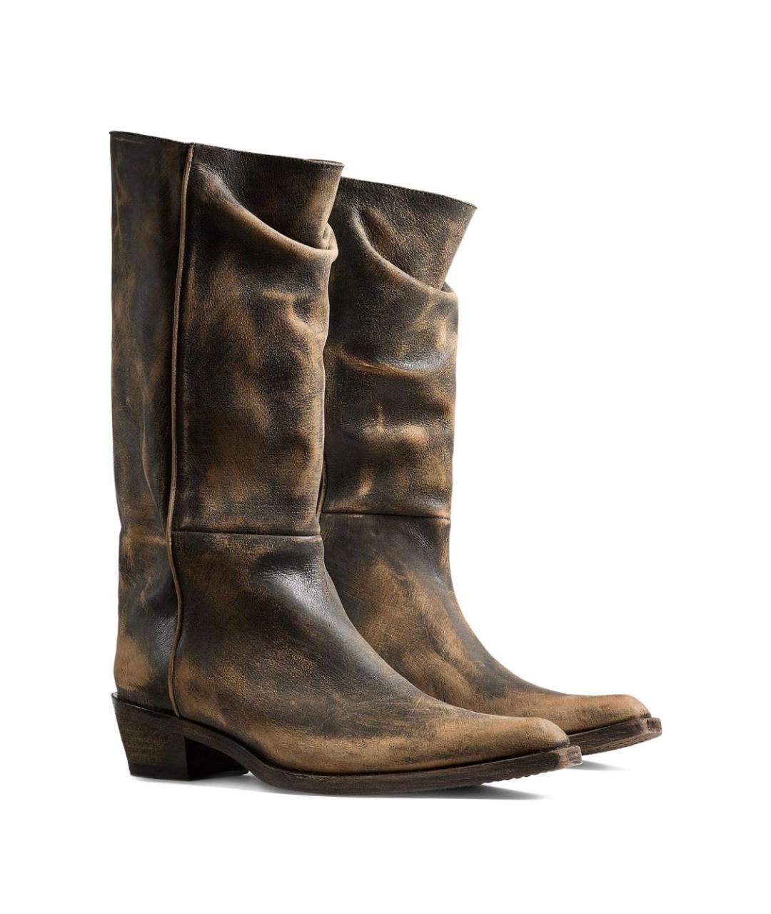 KHAITE Мульти кожаные ботинки, фото 2