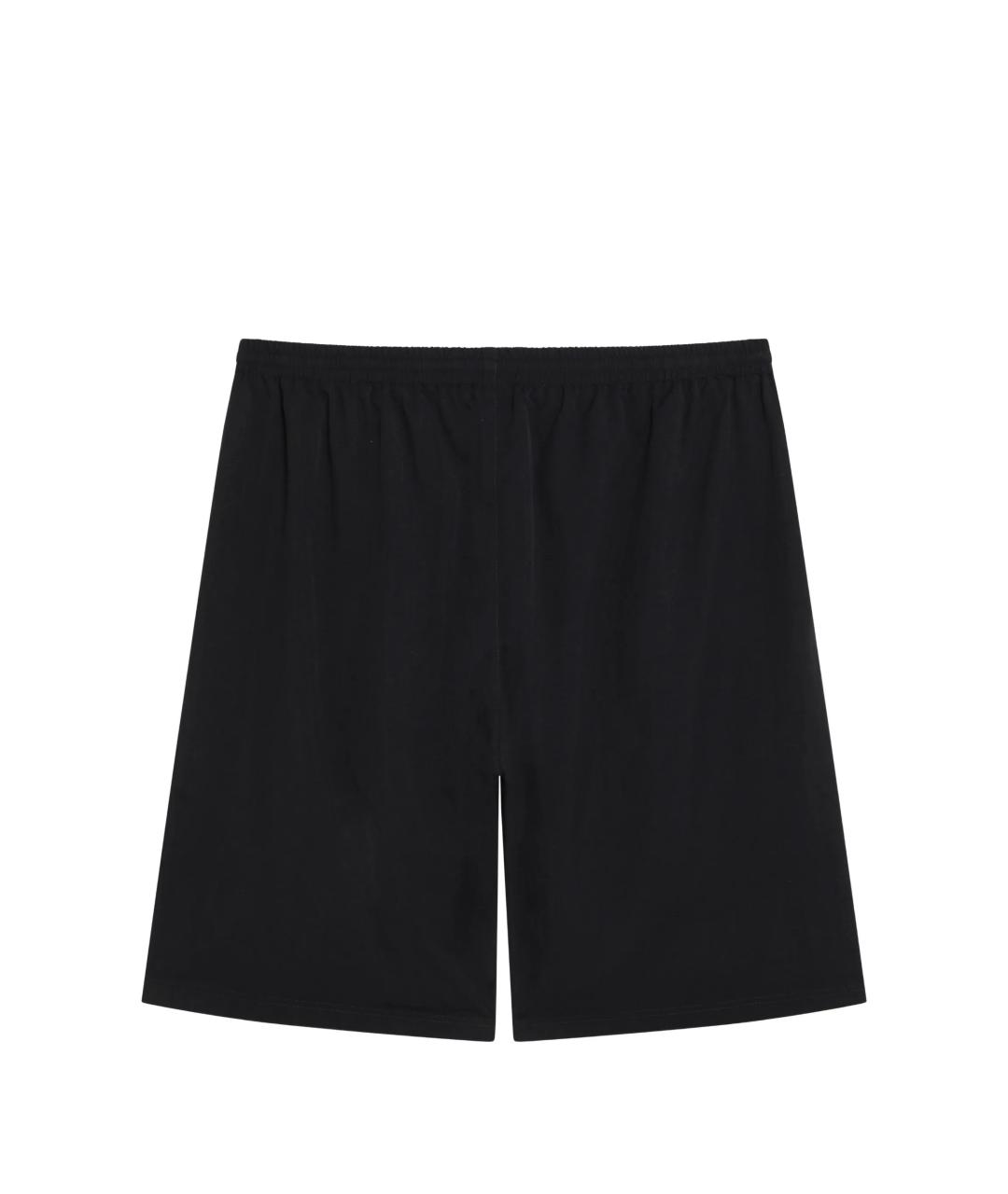 BALENCIAGA Черные полиамидовые шорты, фото 2
