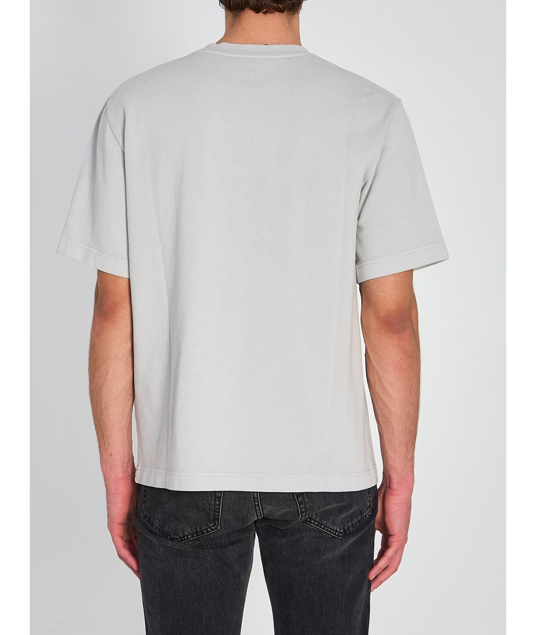 JACQUEMUS Хлопковая футболка, фото 4