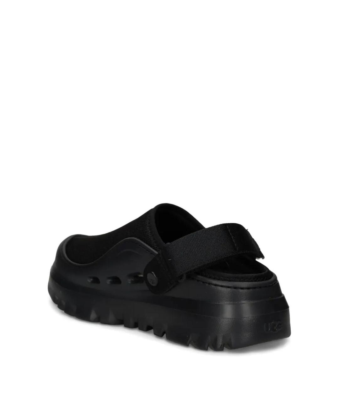 UGG AUSTRALIA Черные сандалии, фото 2