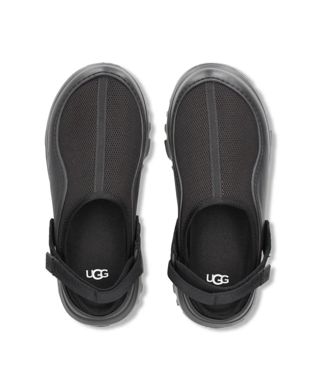 UGG AUSTRALIA Черные сандалии, фото 3