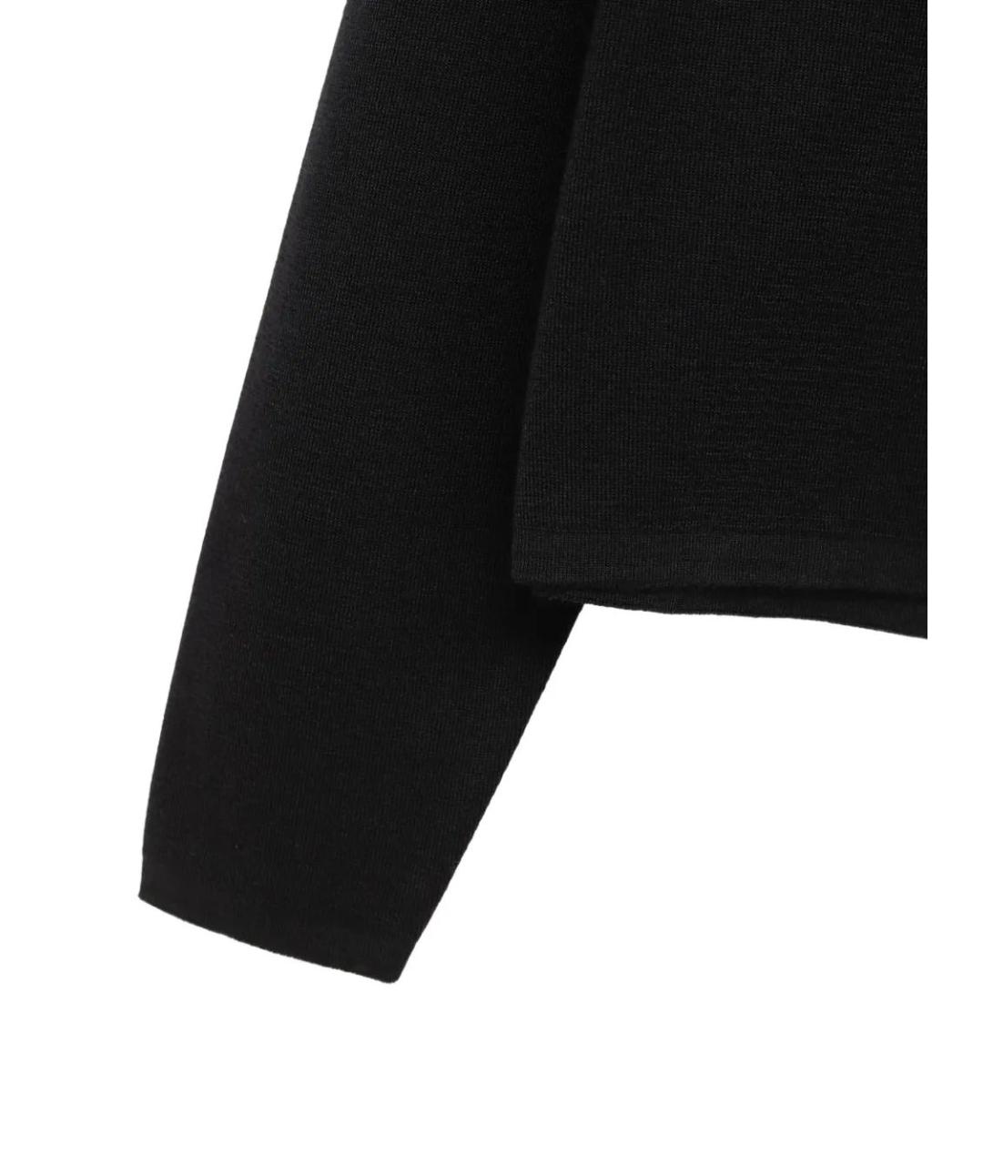 JACQUEMUS Черный шерстяной джемпер / свитер, фото 3