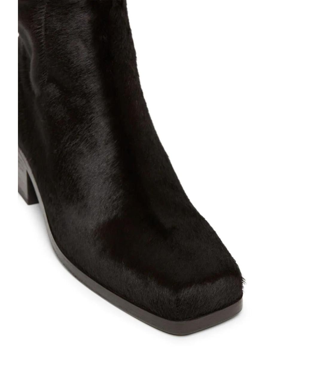 MARSELL Коричневые кожаные ботинки, фото 4