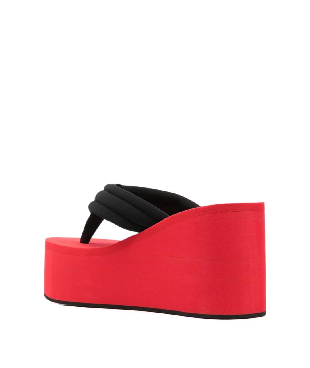 COPERNI Черные синтетические сандалии, фото 3