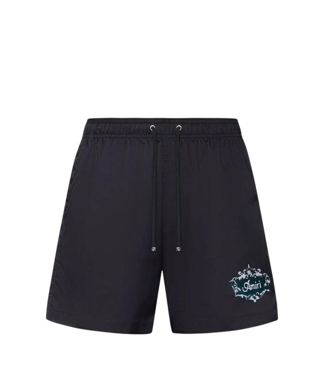 AMIRI Черные полиэстеровые плавки, фото 1