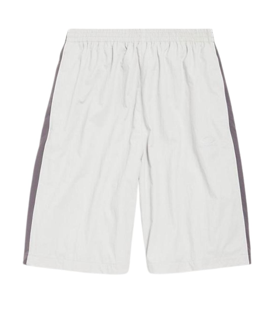 BALENCIAGA Серые полиамидовые шорты, фото 1