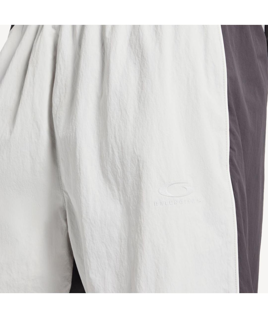 BALENCIAGA Серые полиамидовые шорты, фото 2