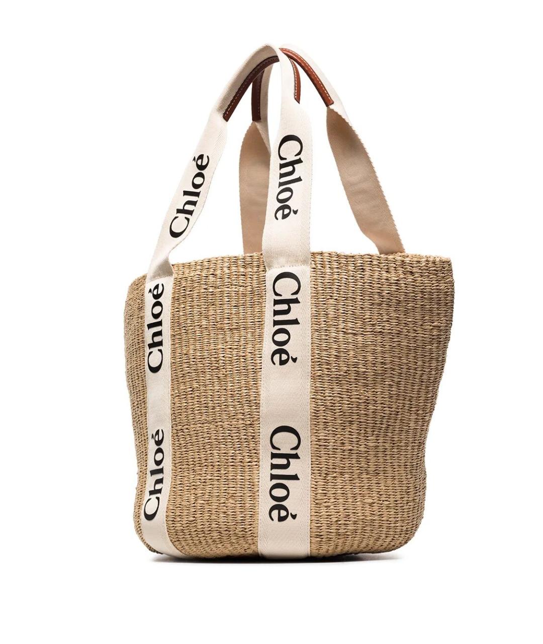 CHLOE Бежевая сумка тоут, фото 3