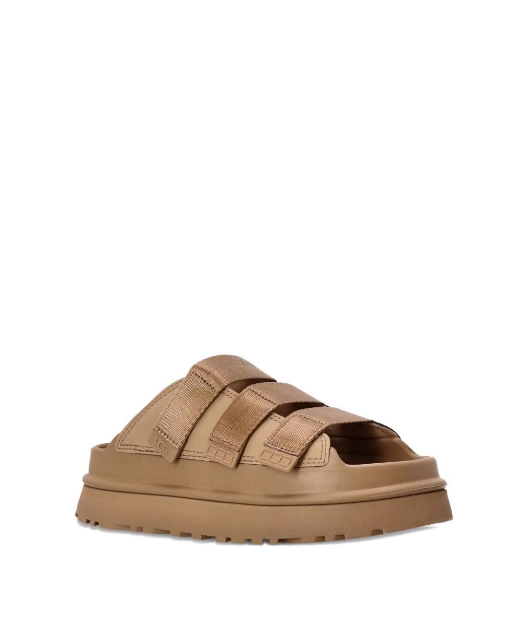 UGG AUSTRALIA Коричневые сандалии, фото 2