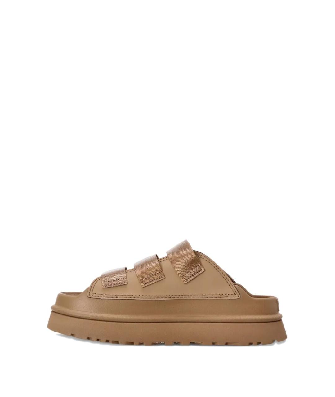 UGG AUSTRALIA Коричневые сандалии, фото 3