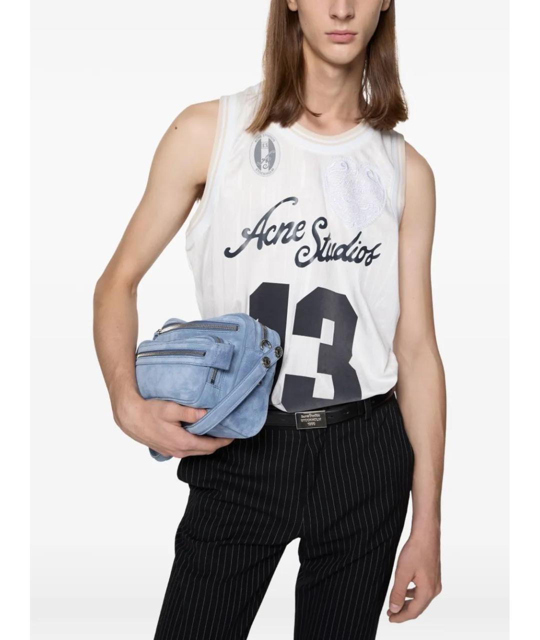 ACNE STUDIOS Белая майка, фото 4