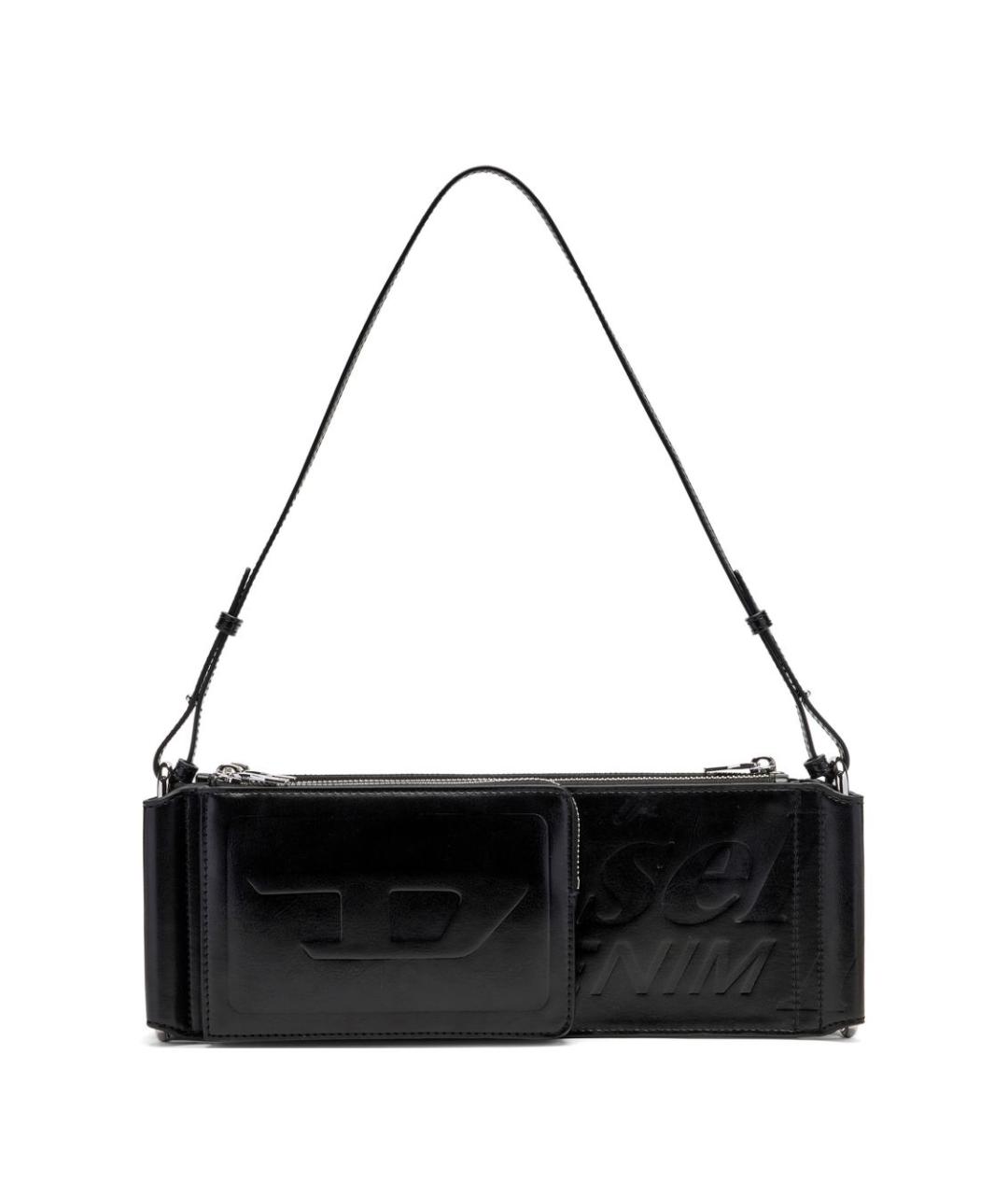 DIESEL Черная сумка через плечо, фото 1