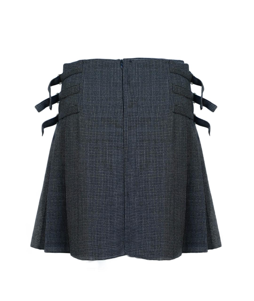 SANDRO Коричневая юбка мини, фото 2