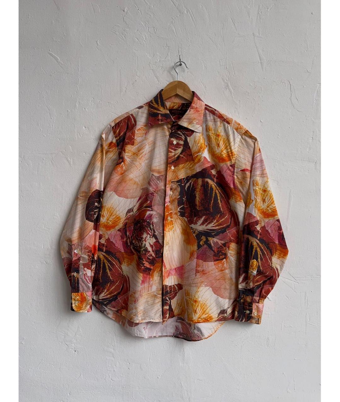 ETRO Мульти хлопковая кэжуал рубашка, фото 9
