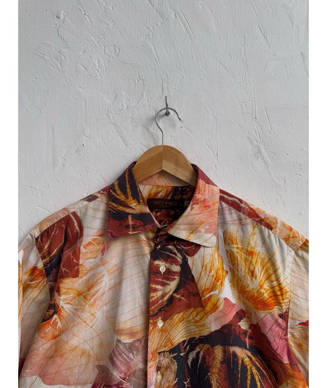 ETRO Мульти хлопковая кэжуал рубашка, фото 3