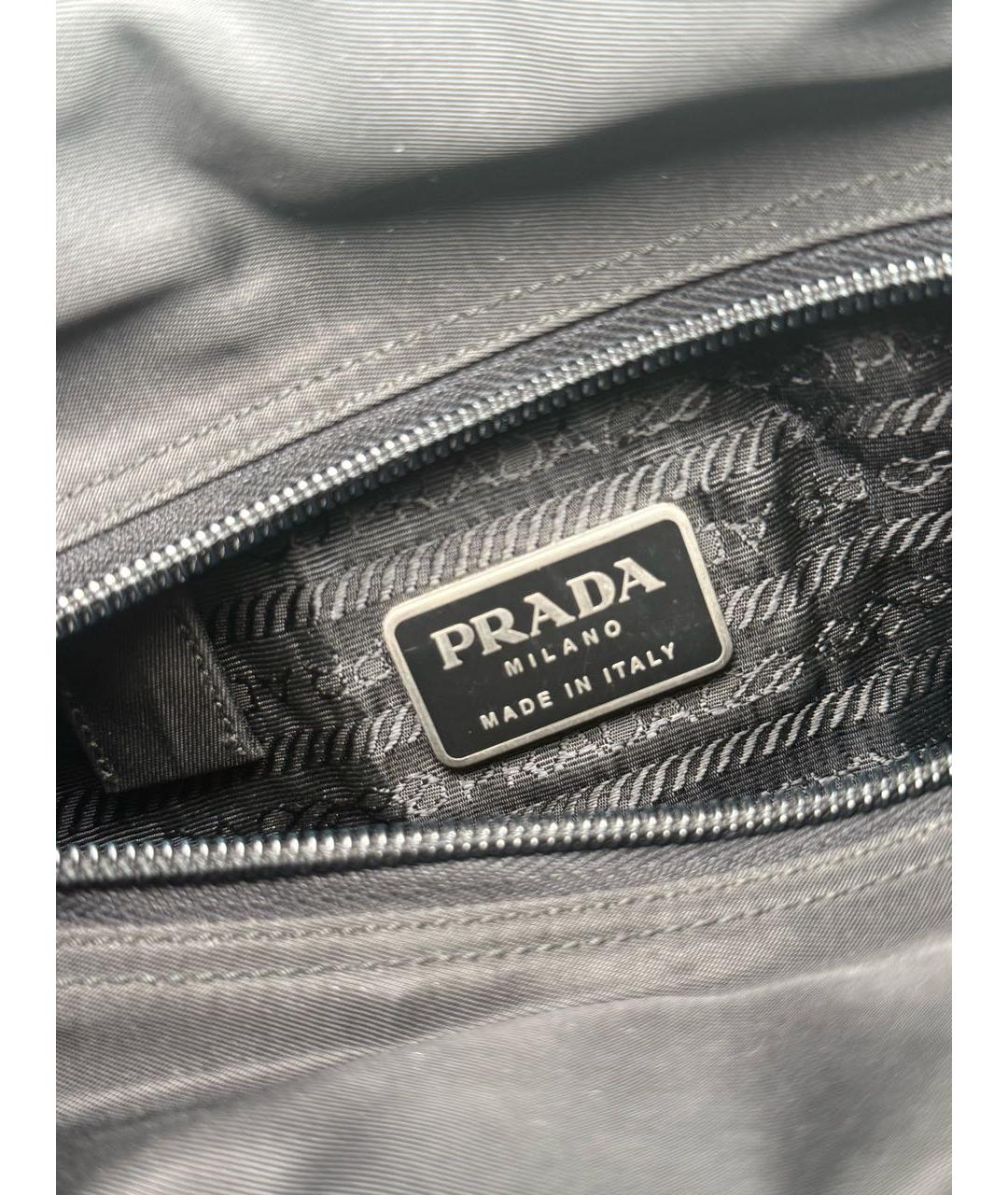 PRADA Черная сумка тоут, фото 3