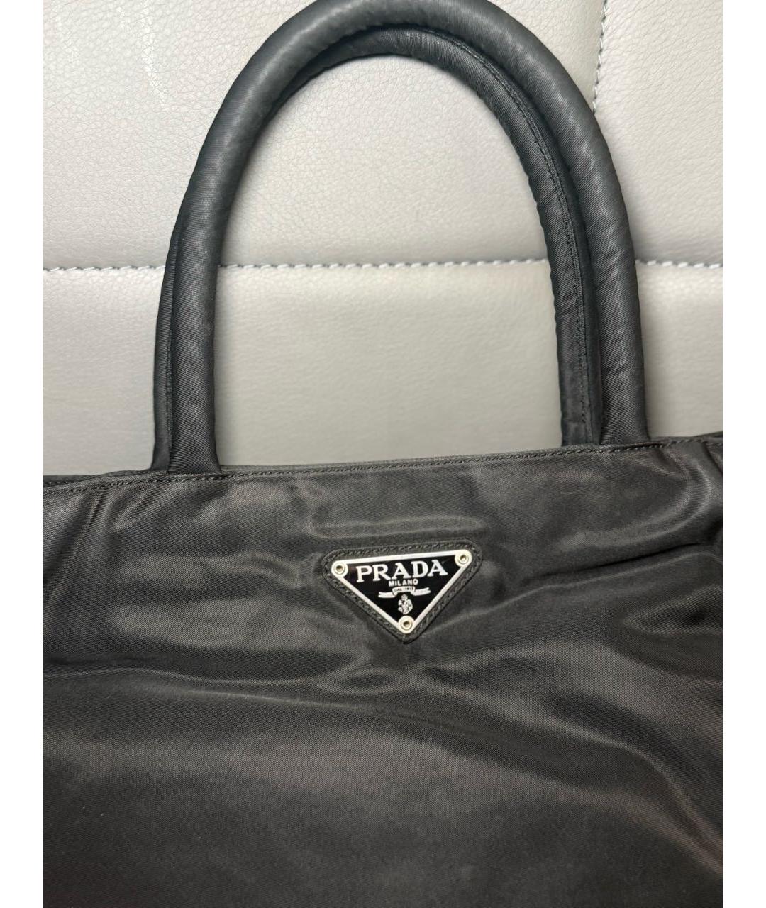 PRADA Черная сумка тоут, фото 2